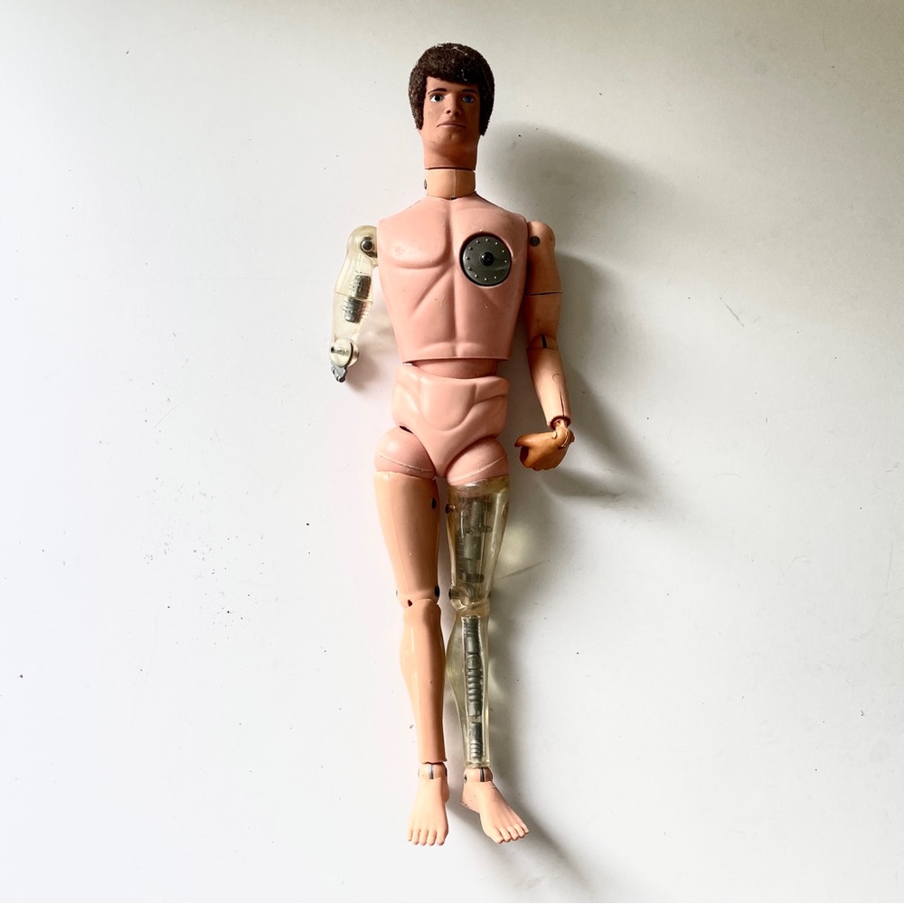 64 Six Million Dollar Man PARTS Hasbro Palitoy Steve Austin Bionic Action Figure